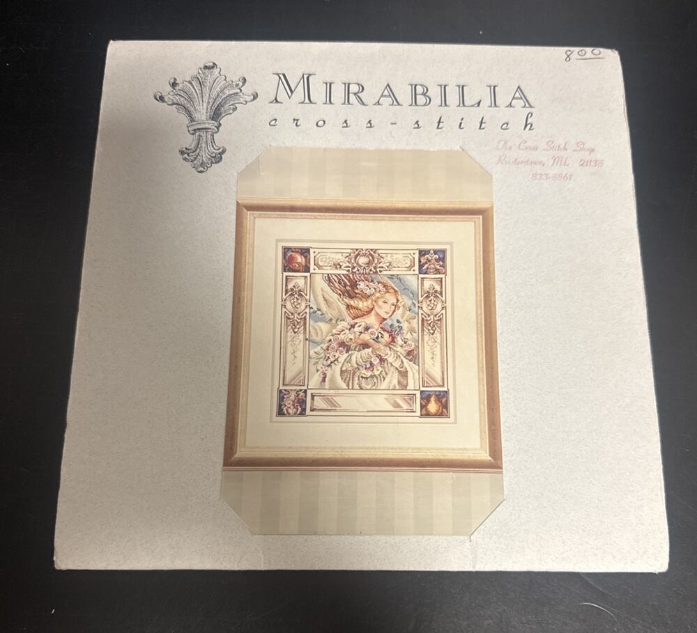 Mirabilia Elizabeth & the Lavender Sky Pattern Chart Nora Corbett 1995 MD-10